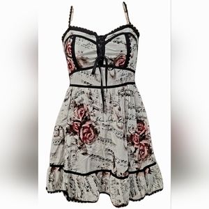 Hot Topic Musical Notes Dress
